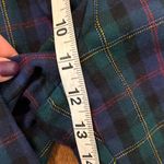 Allen Solly England Vintage 100% wool tartan trousers 8petite Blue Size 8 Photo 5