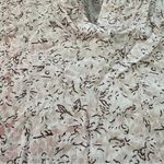 Melrose and Market  women's size small v-neck light weight cream blouse Photo 3