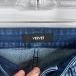 Vervet by Flying Monkey Denim Blue Jeans Distressed Flare Ripped Knee Size 27 Photo 6