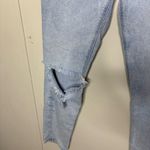 American Eagle  90's Skinny Light Wash Distressed Jeans Denim Size 2 Regular Photo 8