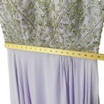 Mac Duggal  NWT Beaded Gown Lilac Chiffon Women’s Size 18W A-Line Formal Dress Photo 15