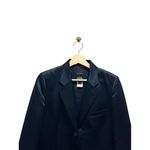 Whistles London Satin Blazer Black Size 6 Photo 4