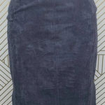 Aritzia Wilfred Free Lis Vegan Suede Pencil Skirt in Gray Size US 2 Photo 0