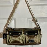 Guess Vintage 2000 's Gold and Black Shoulder Bag Dead Stock NWT Photo 1