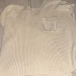 Sincerely Jules Cream Knit Short Sleeved Matching Set Photo 1