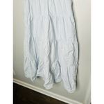 Derek Lam COLLECTIVE Blue 100% Cotton Hourglass Layered Midi Dress Size 44 Photo 8