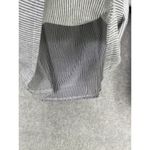 Brandy Melville  Women's Off Shoulder Blouse Blue White Striped Long Sleeve O/S Photo 3