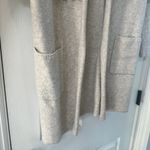 Tahari  Super Soft Long Line Open Cardigan Sweater with Fringe Size Small Photo 3