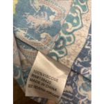 Etcetera  Womens 8 Blue Sleeveless Boho Top Photo 4