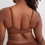 Aerie New SMOOTHEZ Mesh Unlined Underwire Balconette Bra Brown Size 36C Photo 1