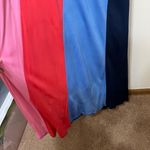 STAUD Serena One Shoulder Multi Color Long Dress Medium Photo 4