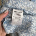 Reformation Grazie Skirt in Clio Blue Floral Size 4 Photo 6