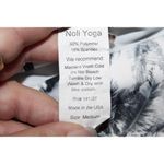 Noli Womens Yoga Palm Tree High Waisted Leggings Black White Gray Size Medium M Photo 3