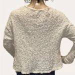 Free People - Vintage French lace slightly cropped oversized small long sleeve Photo 2