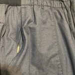 The North Face Aphrodite 2.0 Cropped Athletic Jogger Pants Blue Ruched Hem Sz L Photo 2