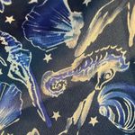 I Madeline Seascape Blue Fringe Sleeveless Top size Large Photo 3