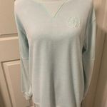 PINK - Victoria's Secret Victoria’s Secret PINK Velour Crewneck Top Photo 0