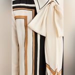 Zimmermann  Tie Neck Mini Dress in Stripe Print Photo 3