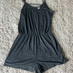 Mossimo Supply Co. Gray One Piece Romper with Elastic Waistband Size M Photo 0