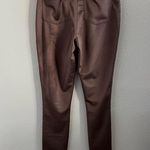 SKIMS Disco Skinny Leg Pants Umber Rose Gold High Rise Medium Photo 1