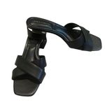 Vince Camuto VP-Jestela Leather Sandals w/Gold Trim on Heel, Sz 7.5 Photo 1