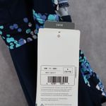 Champion Blue Dot Racerback Padded Halter Fade Resistant Tankini Top L Large Photo 5