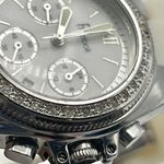 Freelook Watch Made with Crystallized Swarovski White Silicone Band Photo 2