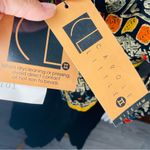 carole little Nwt vintage  dress with beaded wrap size 14w geometric design 80s Photo 4