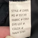 Cynthia Rowley Navy Blue Eyelet Pencil skirt sz 4 Photo 3