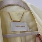 Zimmermann NEW Harmony Poplin Double Breasted Blazer Photo 5
