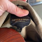 Liverpool  LA Classic Jean Jacket Arm Green Size S Photo 6