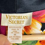 Victoria's Secret Women's Vintage Gold Tag Satin Floral Double-Breasted Blazer M Photo 3