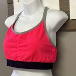 Athleta  Bright Coral & Navy Padded Pullover Adjustable Razorback Sports Bra- XL Photo 1