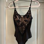 M Black Lace Bodysuit Size M Photo 1