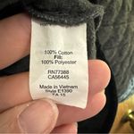 J.Crew Quilted Crop Sweater Women's Oversized Med Soft 100% Cotton Poly Filled Photo 2