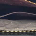 Vince Camuto  Black and Black Cherry Satchel Bag with shoulder strap Photo 3