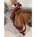 Handmade tapestry carpet bag adjustable backpack pocket inside bohemian indie Photo 3
