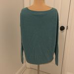 White + Warren Teal Cashmere Sweater Size M Photo 1
