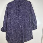 Michael Kors  Violet and White Textured Blouse A0243 Photo 5