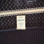 Old Navy Navy Striped Knit Collared Polo Photo 2