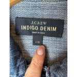 J.Crew  Jacket Women XXS Blue‎ Indigo Classic Denim Button Front Jean Outdoor Photo 8