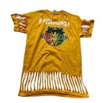 Yellow Fringe Short Sleeve Tee Photo 0