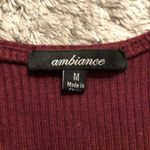 Maroon Cardigan Red Size M Photo 2