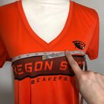 Rivalry Threads NWOT Oregon State Beavers Orange Black V-Neck Tee Photo 2