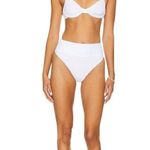 Beach Riot Camilla Bikini Top in White Small Womens Swimsuit Photo 10