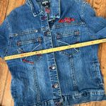 Rocawear Women’s vintage Y2K  denim embroidered jean jacket Photo 2
