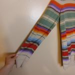 CHAPS  Size Medium M Cotton Stripes Striped Colorful Long Sleeve Sweater Top Photo 3
