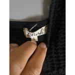 Blush  Black Crotchet Top Spaghetti Strap Boho MIDI Dress Size Large NWOT Photo 3