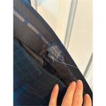 Pendleton Pendenton blue plaid skinny pants women’s size 4 nwt 100% virgin wool Photo 7