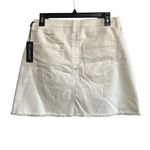 BLANK NYC  White Distressed Raw Hem White skirt, New with Tags Photo 3